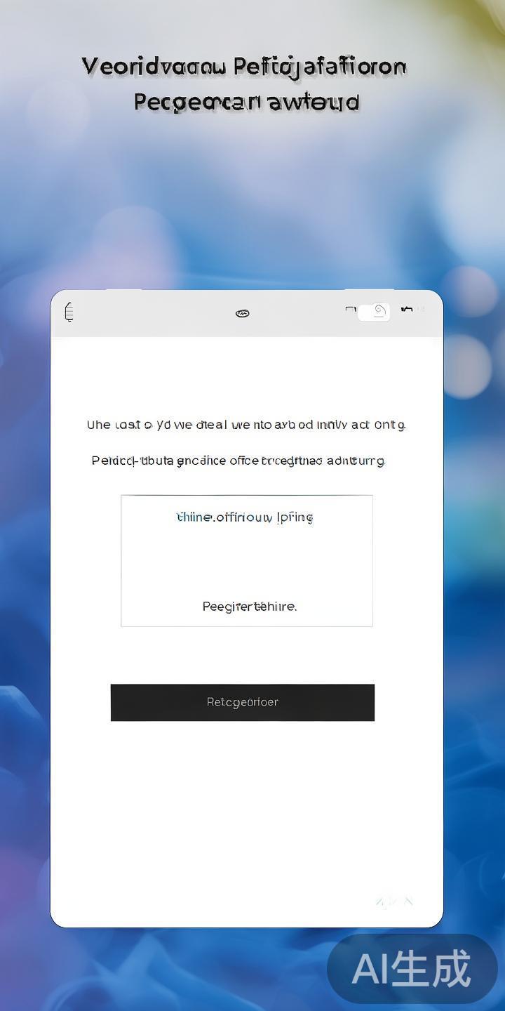 欧博体育是什么?平台注册流程详解与新手使用指南 访问官方平台注册页面
确保使用官方网站或官方授权